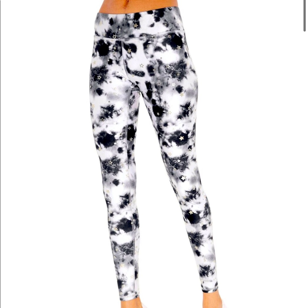 Terez Tie Dye Small Star Leggings